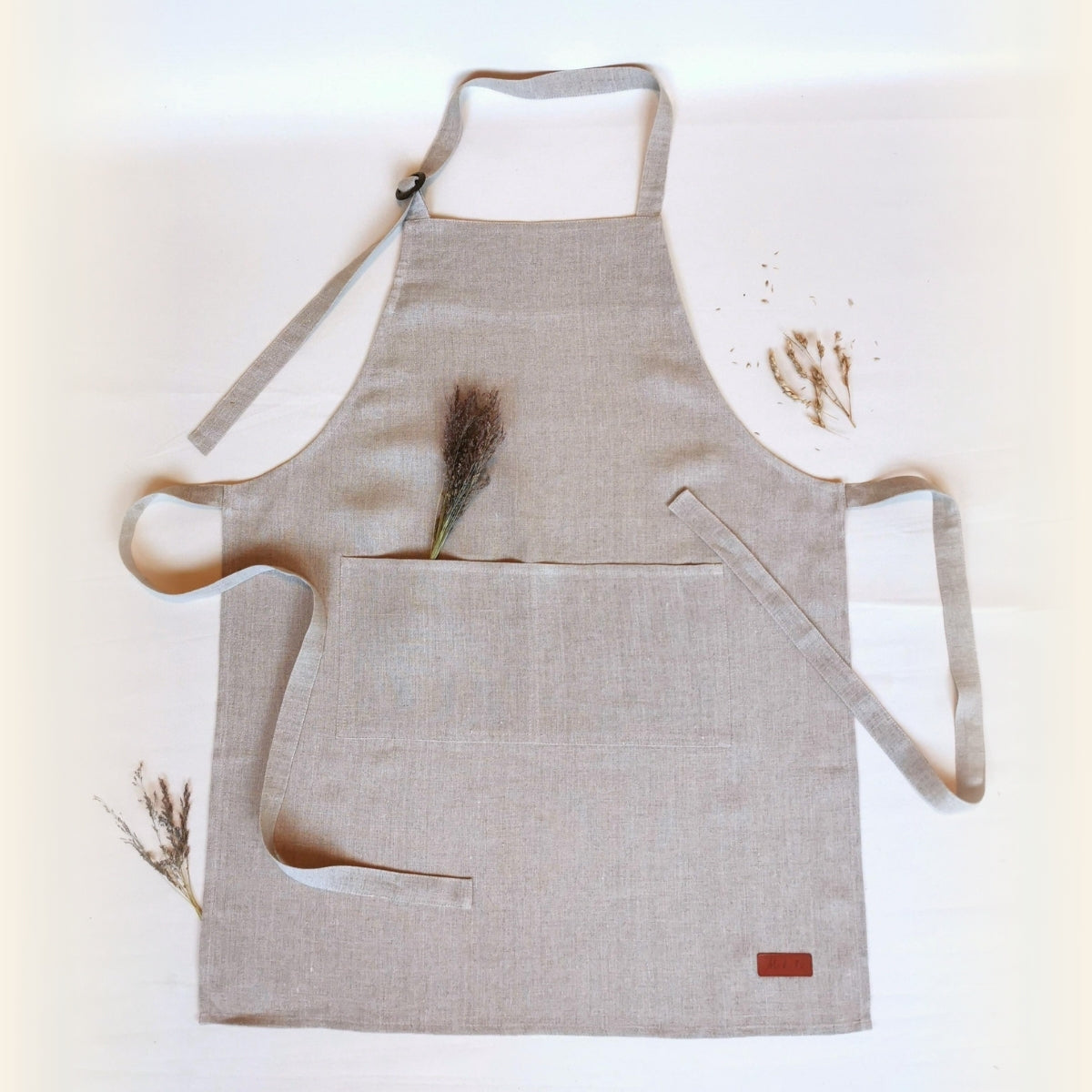 Makile Linen Kitchen Apron