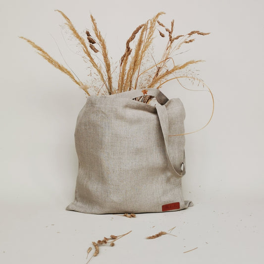 Makile Linen Shopping Bag